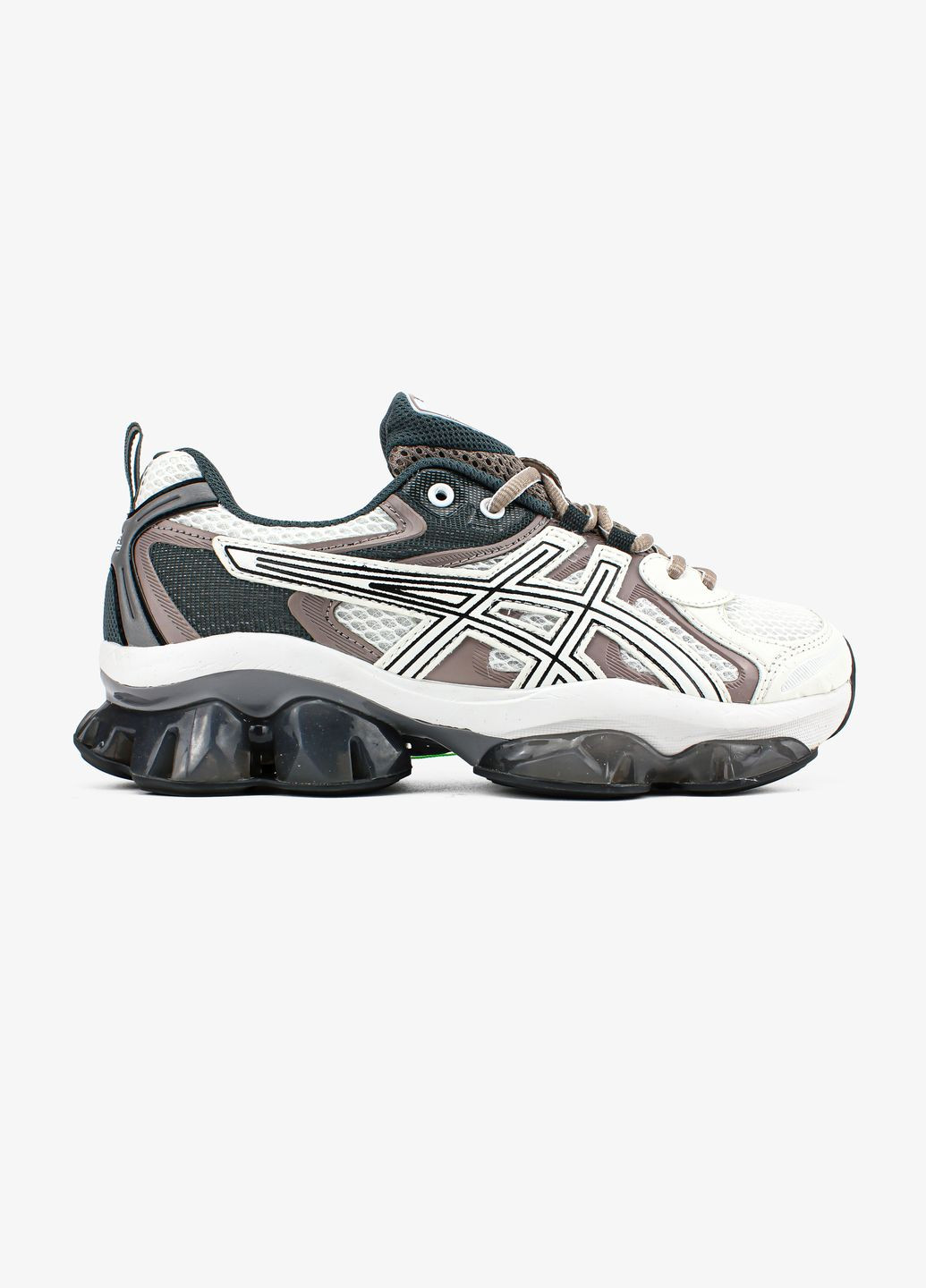 Кроссовки женские и мужские Asics Gel-Quantum Kinetic beige white | Асикс Гель-Квантум Кинетик бежевые белые No Brand бежевые всесезоны (313653546)