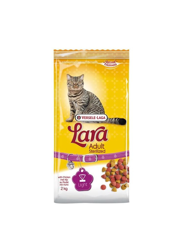 Сухий корм для стерилізованих котів Lara Sterilized зі смаком курки 2 кг 410776 Versele-Laga (275797363)