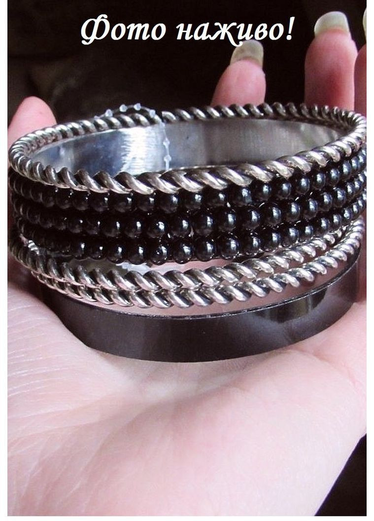 Чорний гарний набір браслетів Ізіс, 3593 No Brand (363116152)