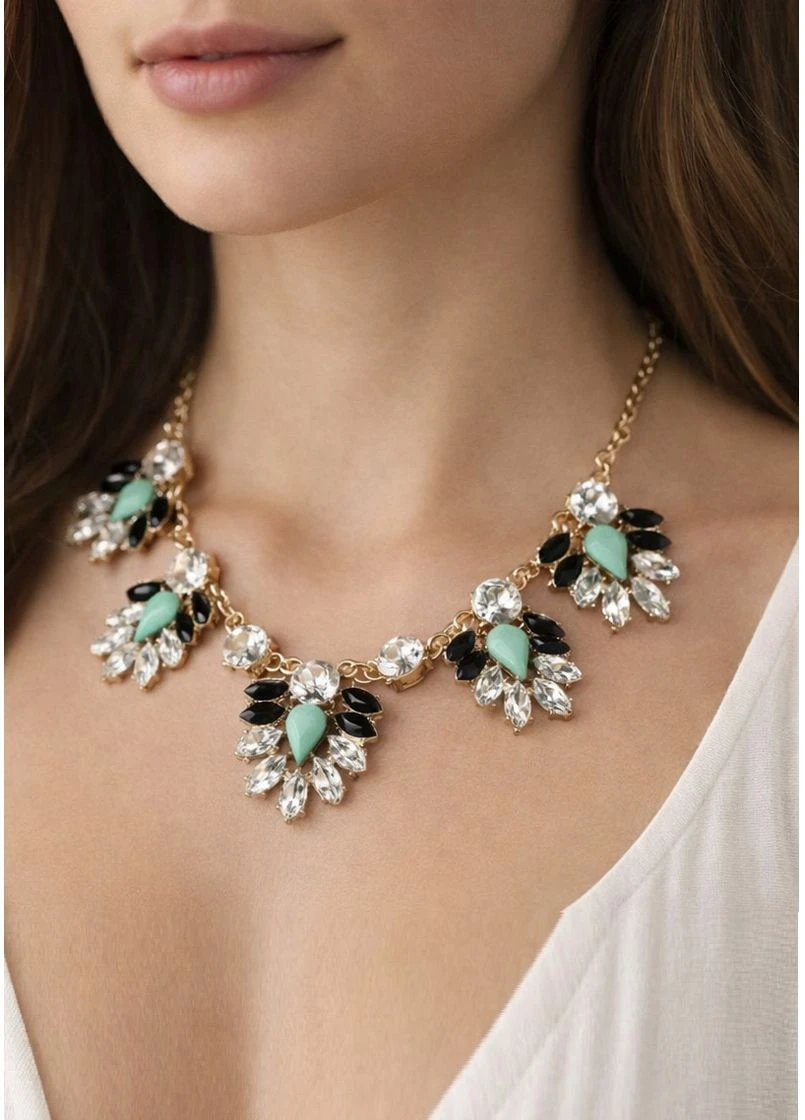 Кольє в кристалах та стразах, 1569 Fashion Jewelry (380733140)