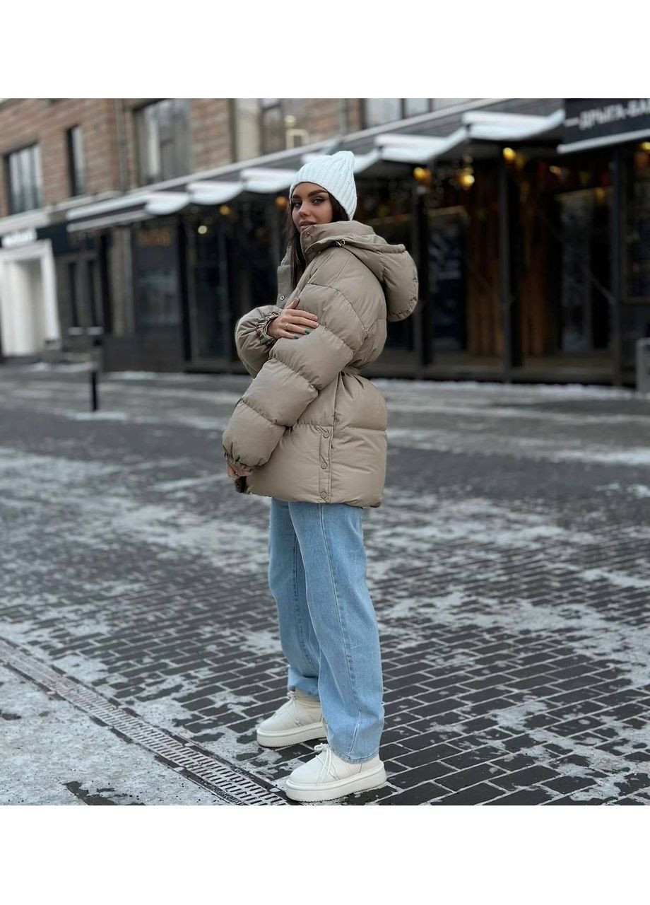 Бежева куртка No Brand