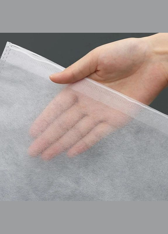 Мешки для Хранения Обуви и Одежды (Пыльники) Набор 5 Штук, 38х32 см, Полупрозрачный Спанбонд China (323158486)