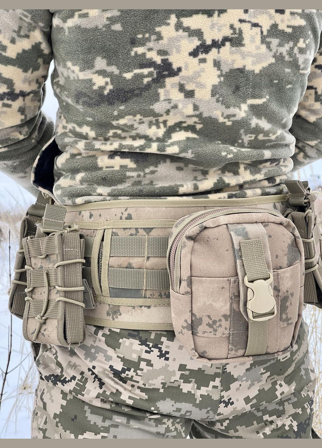 Тактический пояс /песочный камуфляж No Brand (359381296)