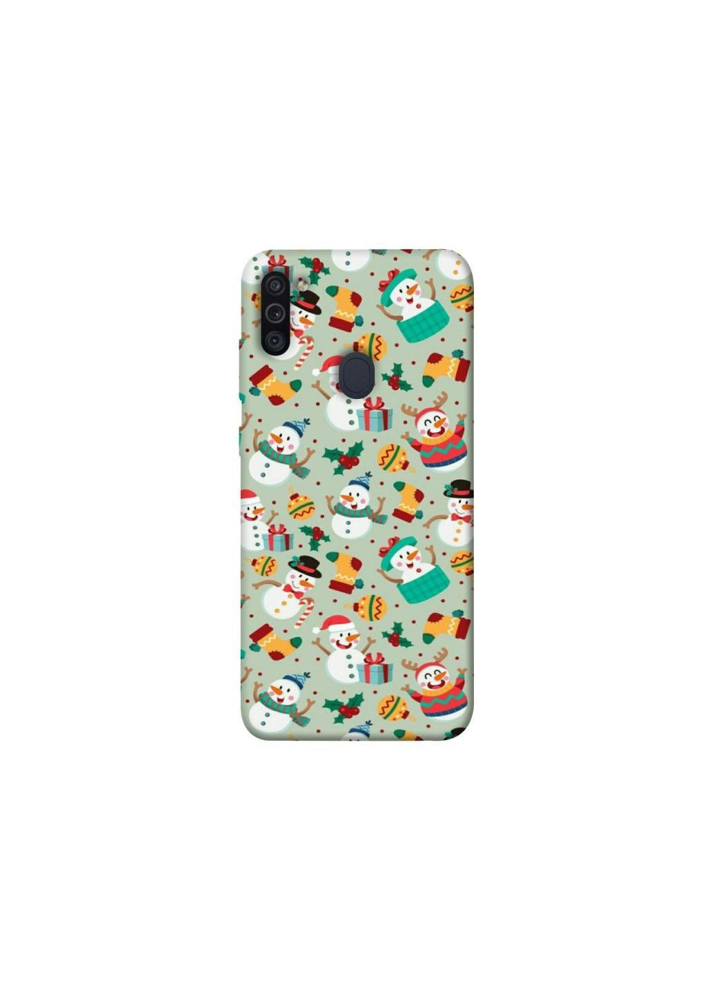 Чохол на Samsung Galaxy M11 Новорічний v2 Frontalka (365834351)