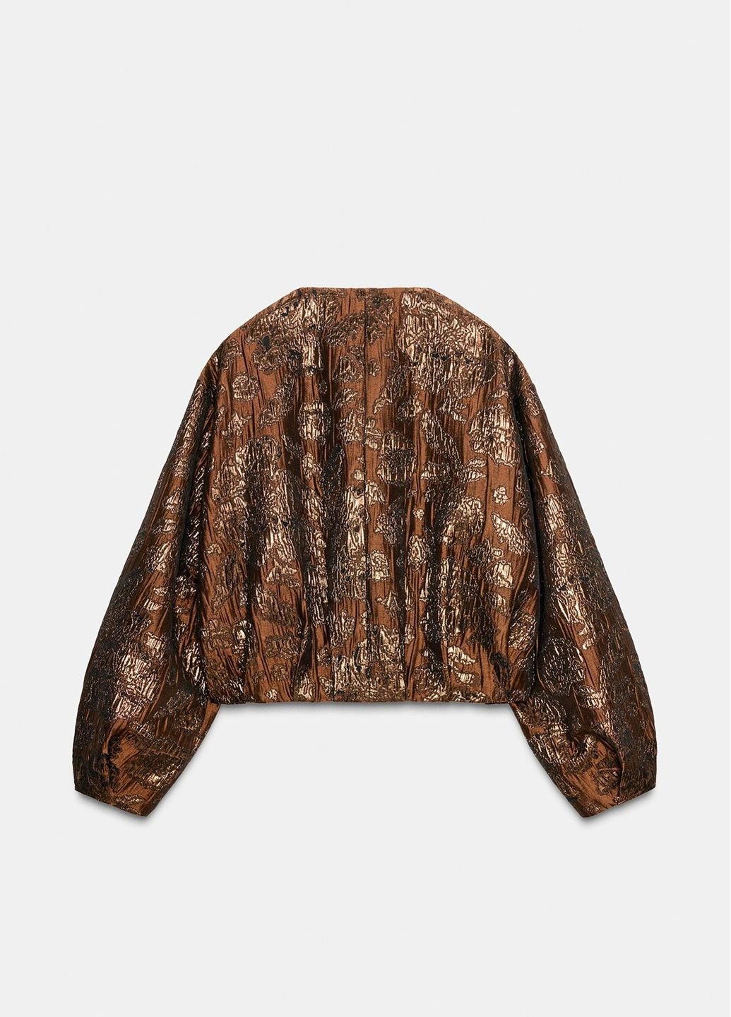 Комбинированная демисезонная куртка Zara