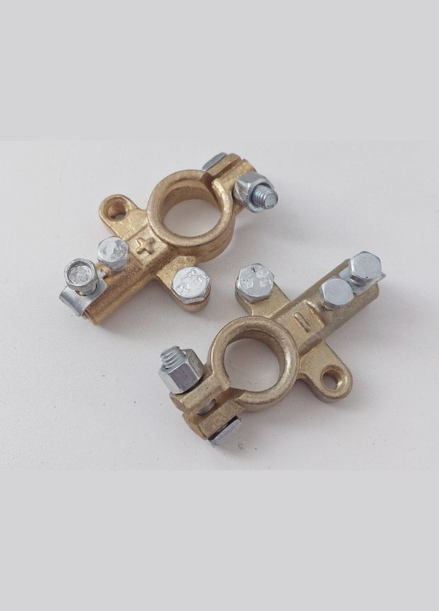 Клеммы аккумулятора латунь евро до 16 кв. 16-3438 РО 3438 РО No Brand (323146481)