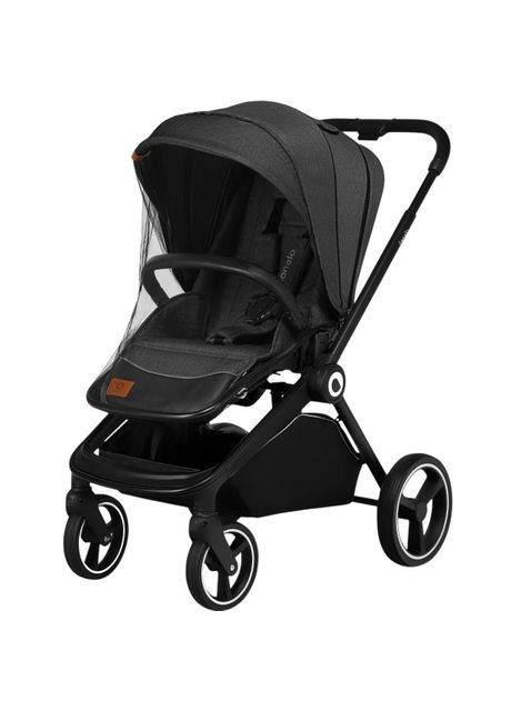 Коляска універсальна 3 в 1 MIKA GREY GRAPHITE Lionelo (370033823)