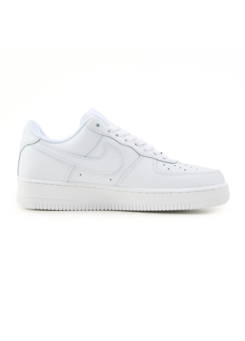 Білі кросівки чоловічі nike air force 1 low molten metal black white найк аір форс 1 білі демісезон No Brand