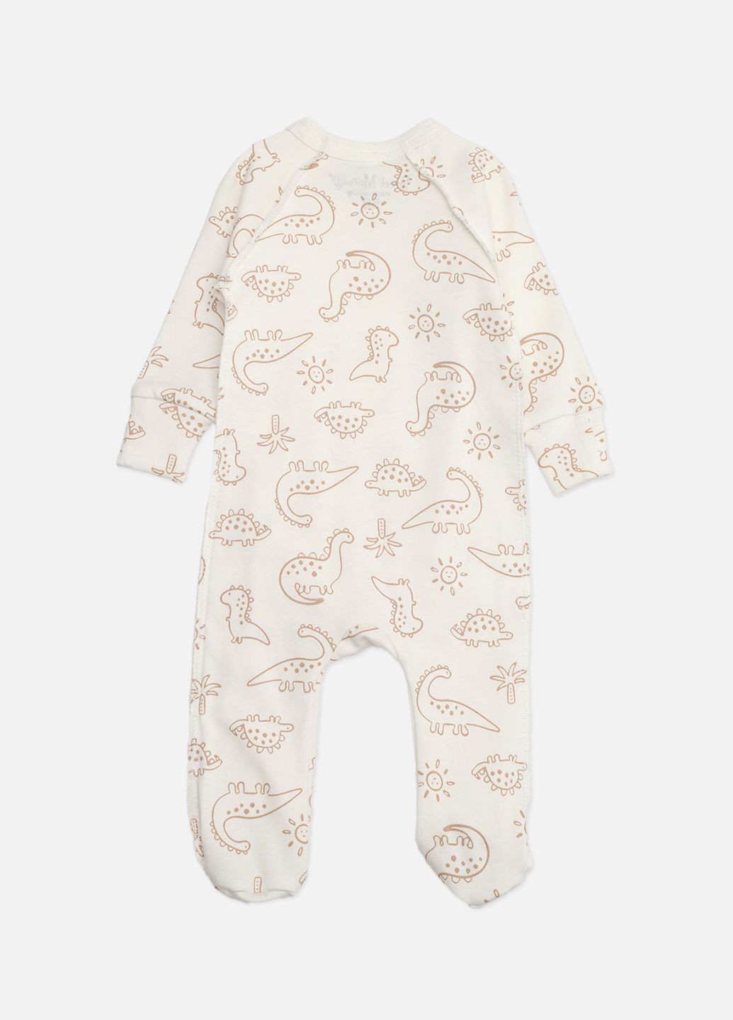 Комбинезон ясли для мальчика цвет молочный ЦБ-00273113 Sweet Mario (322763918)