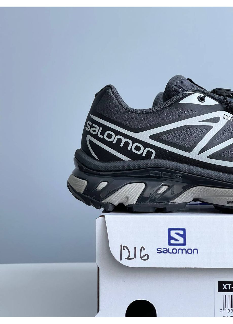 Синие демисезонные кроссовки мужские и женские salomon xt-6 blue | саломон хт-6 софт синие No Brand