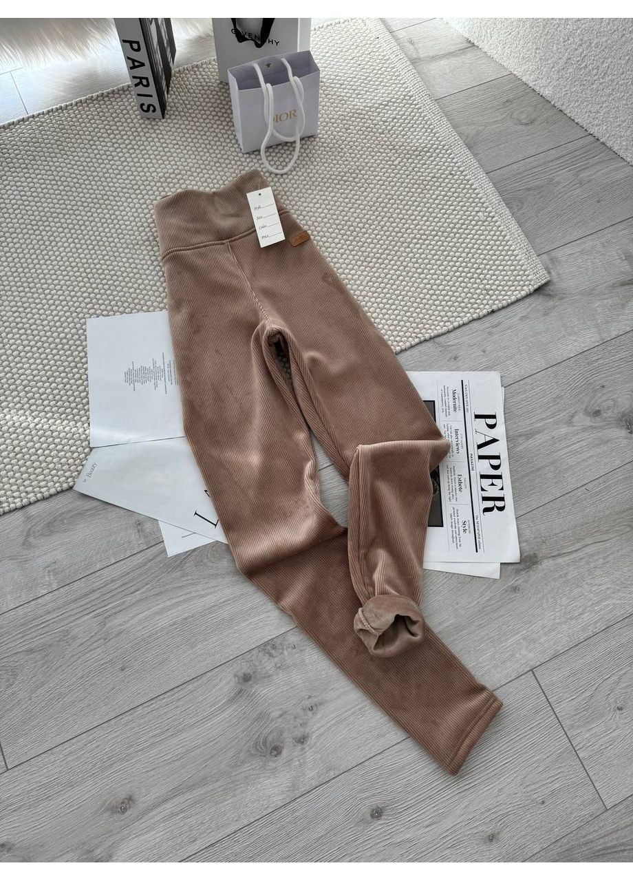 Лосины 476 рубчик велюр на флисе Україна (368727095)