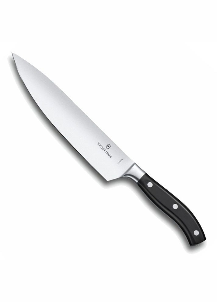 Кухонний ніж Grand Maitre Chefs 22 см з чорною ручкою 7.7403.22G Victorinox (316613274)