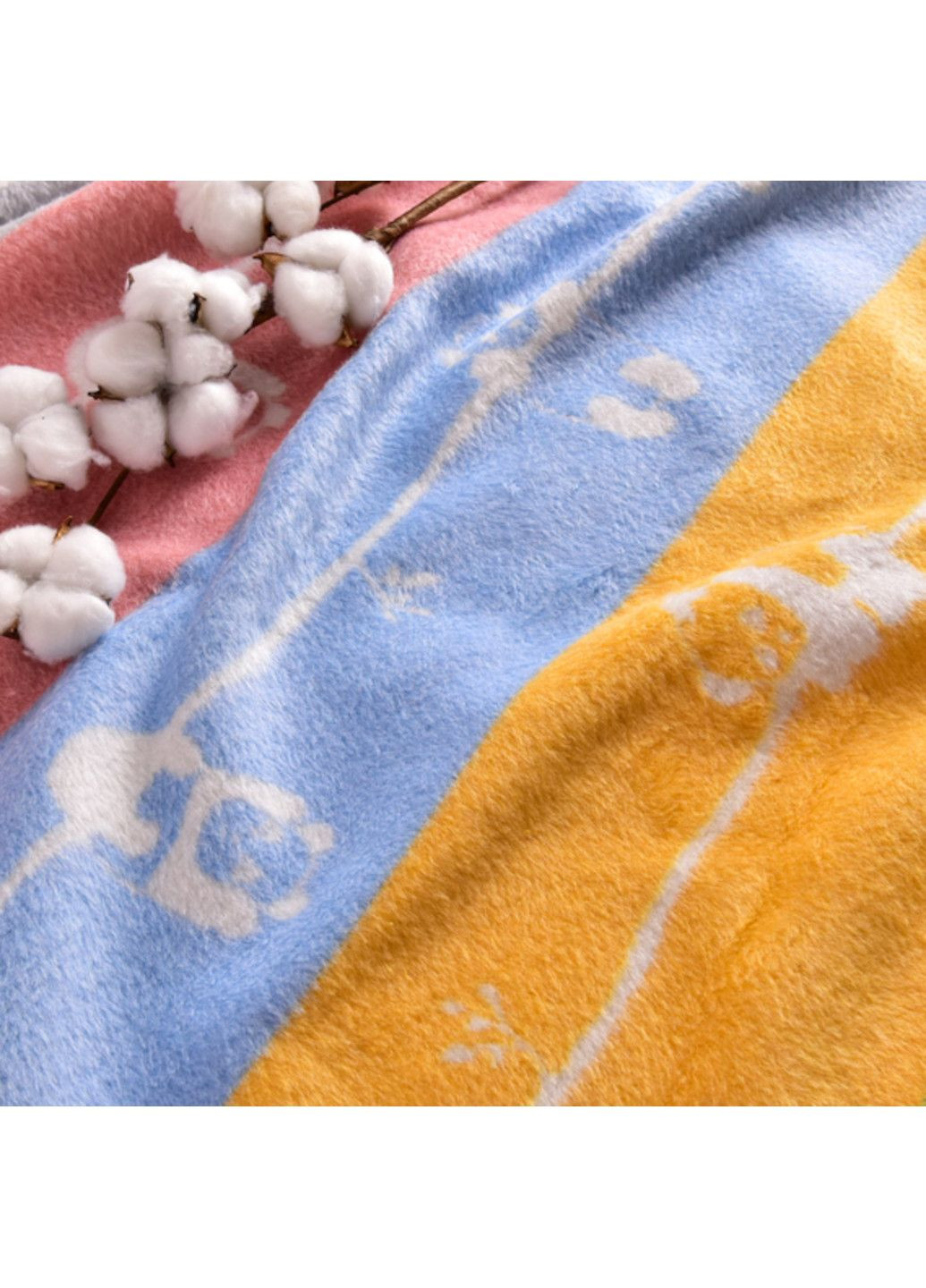 Плед "BABY PAPAELLA" 90x120 см детский, хлопок IDEIA (332163786)