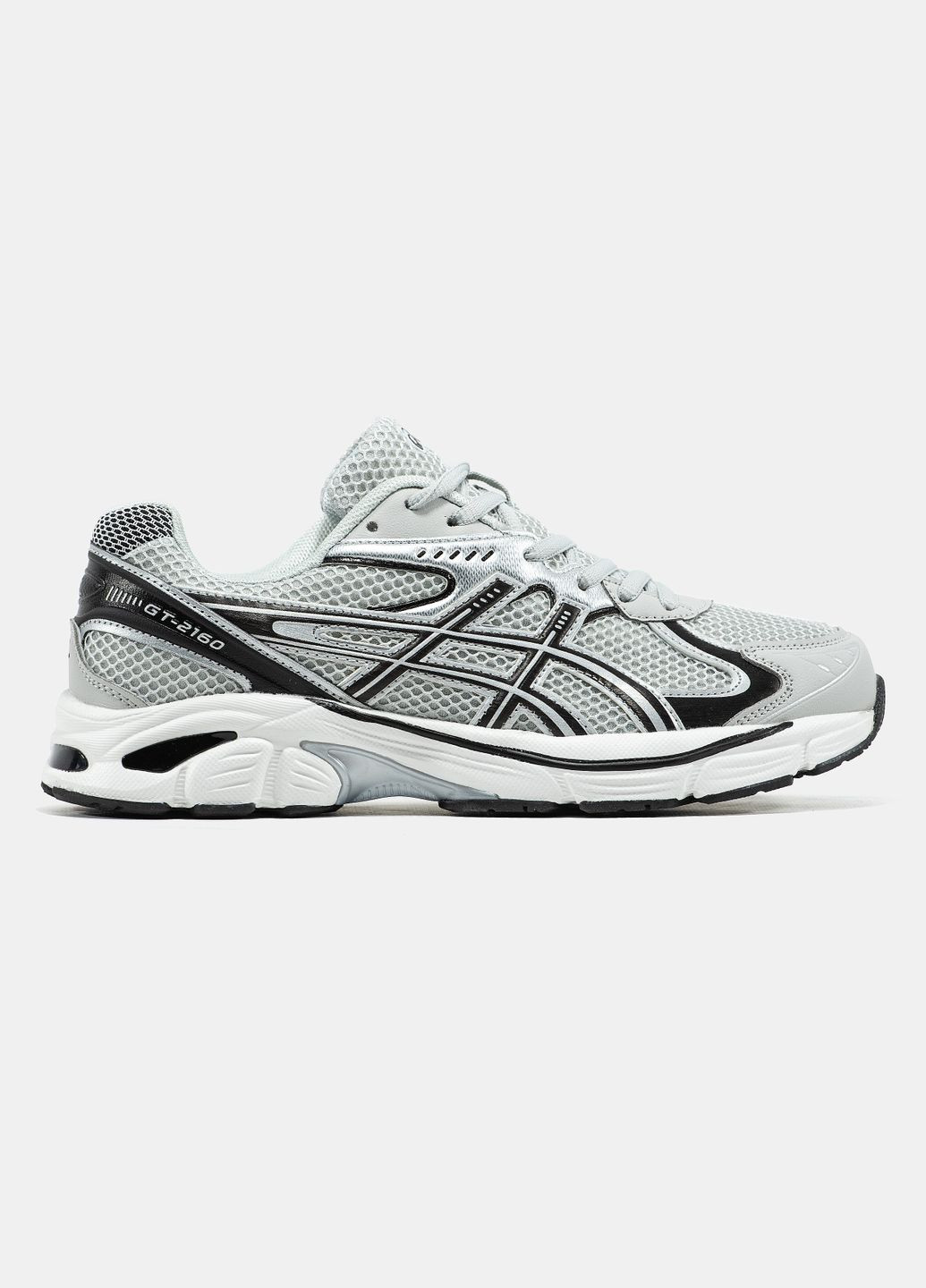 Кросівки жіночі і чоловічі Asics GT-2160 Grey Black | Асікс ГT-2160 сірі No Brand сірі демісезони (335099927)