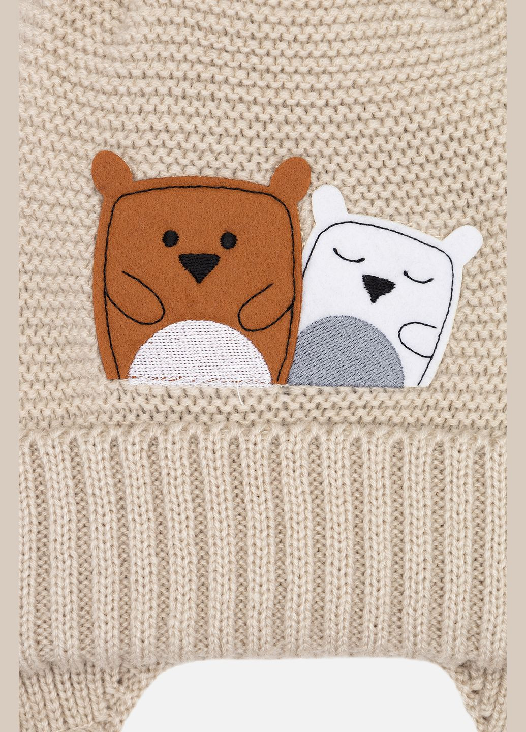 Комплект шапка + шарф для мальчика цвет бежевый CB-00263004 Yuki (319045817)