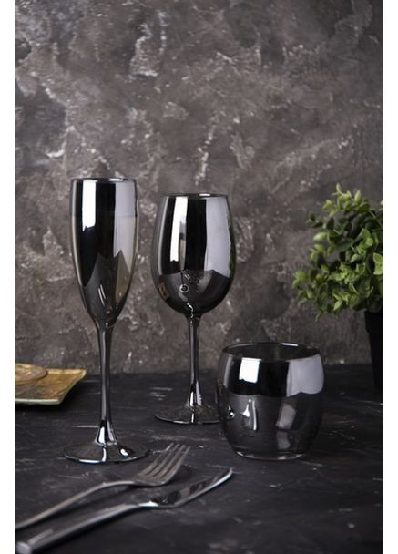 Набір келихів Delice Graphite 160 мл х 6 шт (J9399/2) Luminarc (360409793)