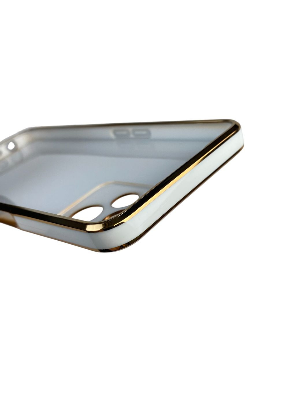 Чохол для C35 з кільцем MagSafe із золотою окантовкою на реалмі с35 білий gs1 Realme (366232752)