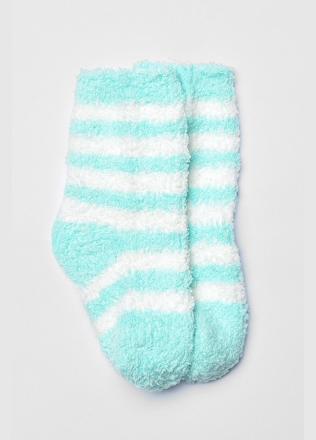 Шкарпетки дитячі травка біло-зеленого кольору Let's Shop (307791486)