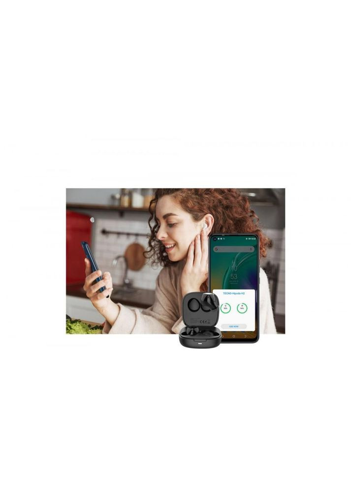 Наушники TWS Hipods H2 White (4895180756405) Tecno (322131448)