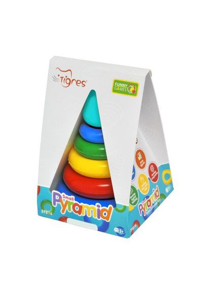 Развивающая игрушка Tigres Пирамидка мала (39816) Тигрес (365548002)