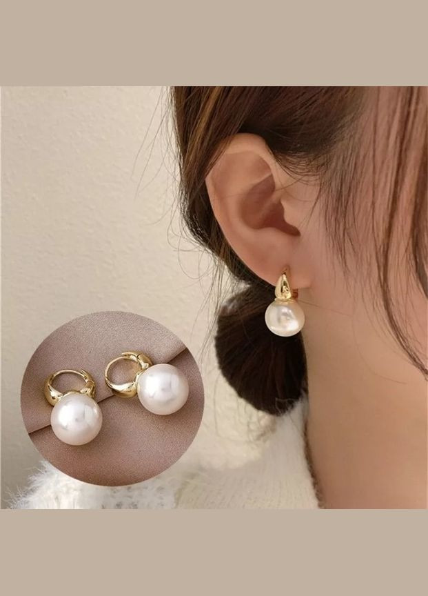 Сережки перлинки біжутерія No Brand (317744513)