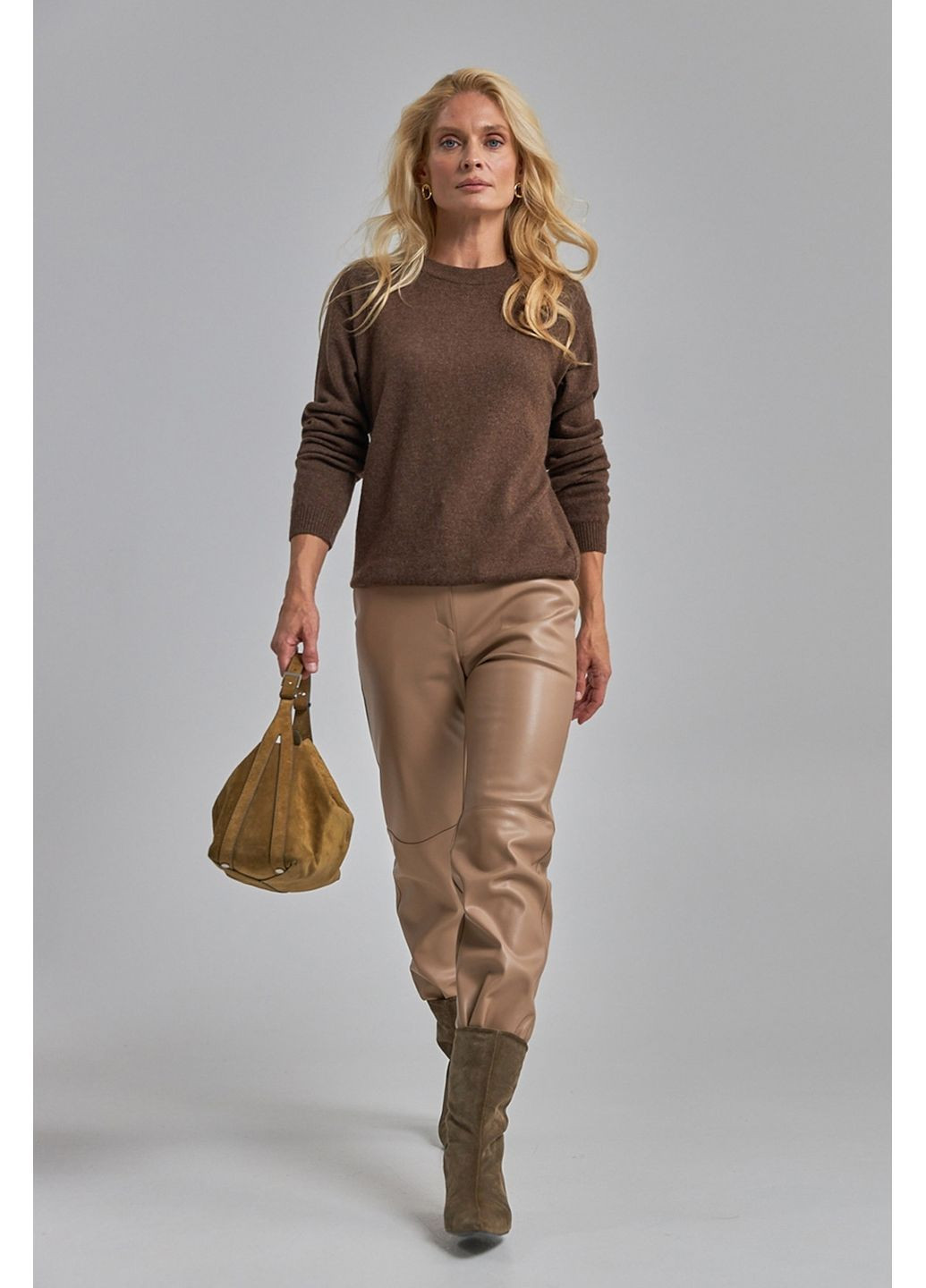 Джемпер из шерстяной пряжи премиум 2899 Triko Bakh (368829982)