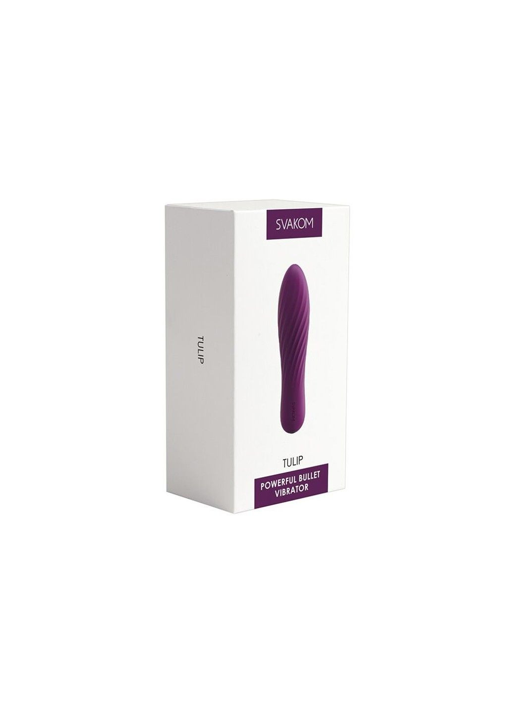 Мощный минивибратор Tulip Violet вибромассажер для клитора Svakom (298349983)