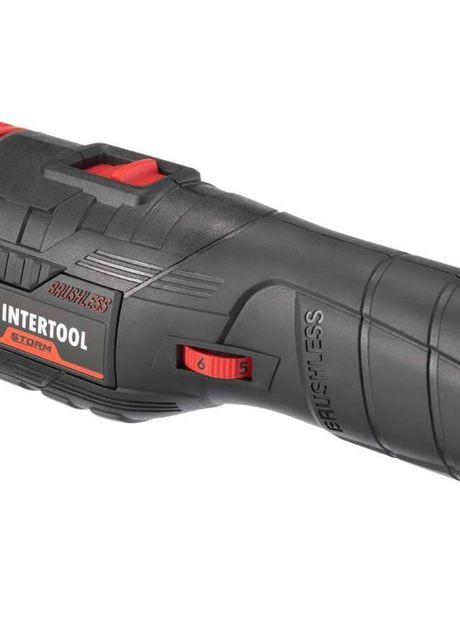 Реноватор акумуляторний 20 В Brushless для роботи з деревом, металом і плиткою Intertool (333945483)