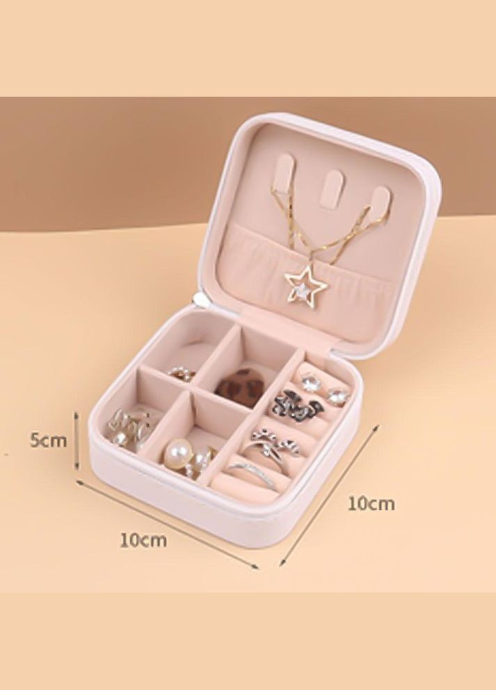 Органайзер шкатулка для ювелирных украшений и бижутерии белая (IY0001_1) No Brand (315922585)