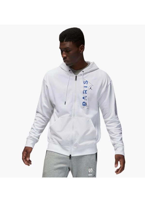 Толстовка Paris Saint-Germain Hoodie White Dn6150-100 Air Jordan (398000634)