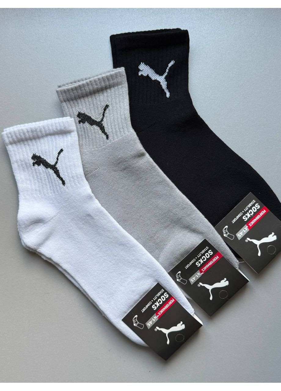 Комбинированные 3 пары махровые носочные мужские спортивные (366293254)