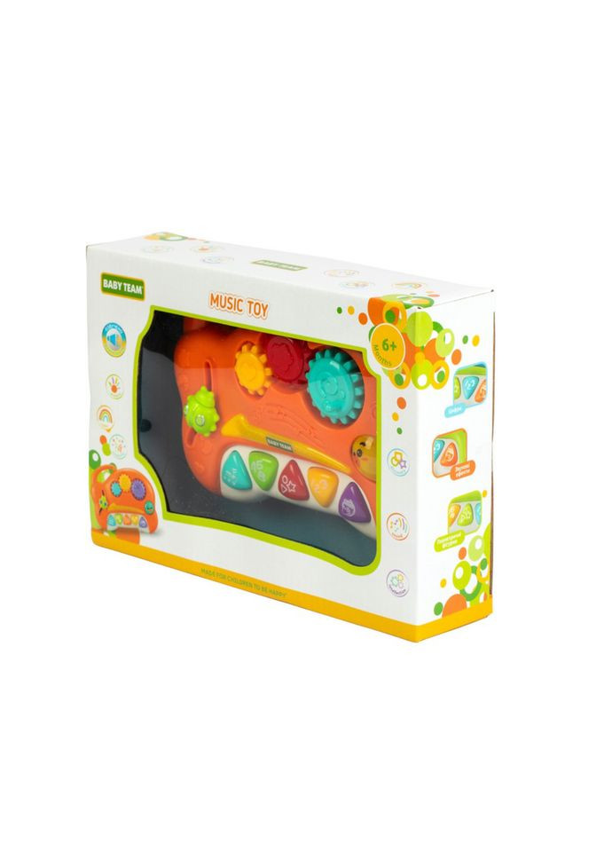 Дитяча музична іграшка "Забавка" 8645(Orange) помаранчевий Baby Team (323051026)