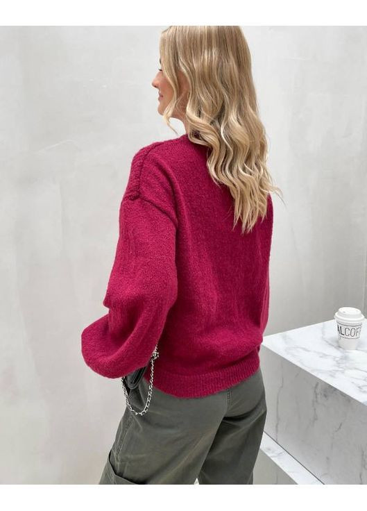 Красный зимний свитер Vila