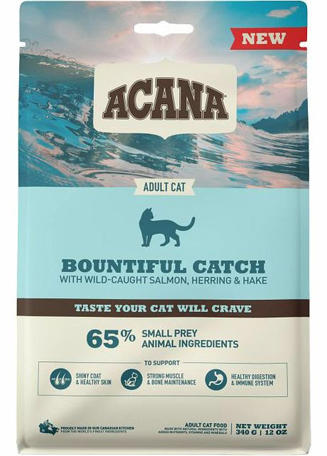 Сухий корм для кішок Bountiful Catch Cat 0.340 кг (a71441) Acana (280951647)