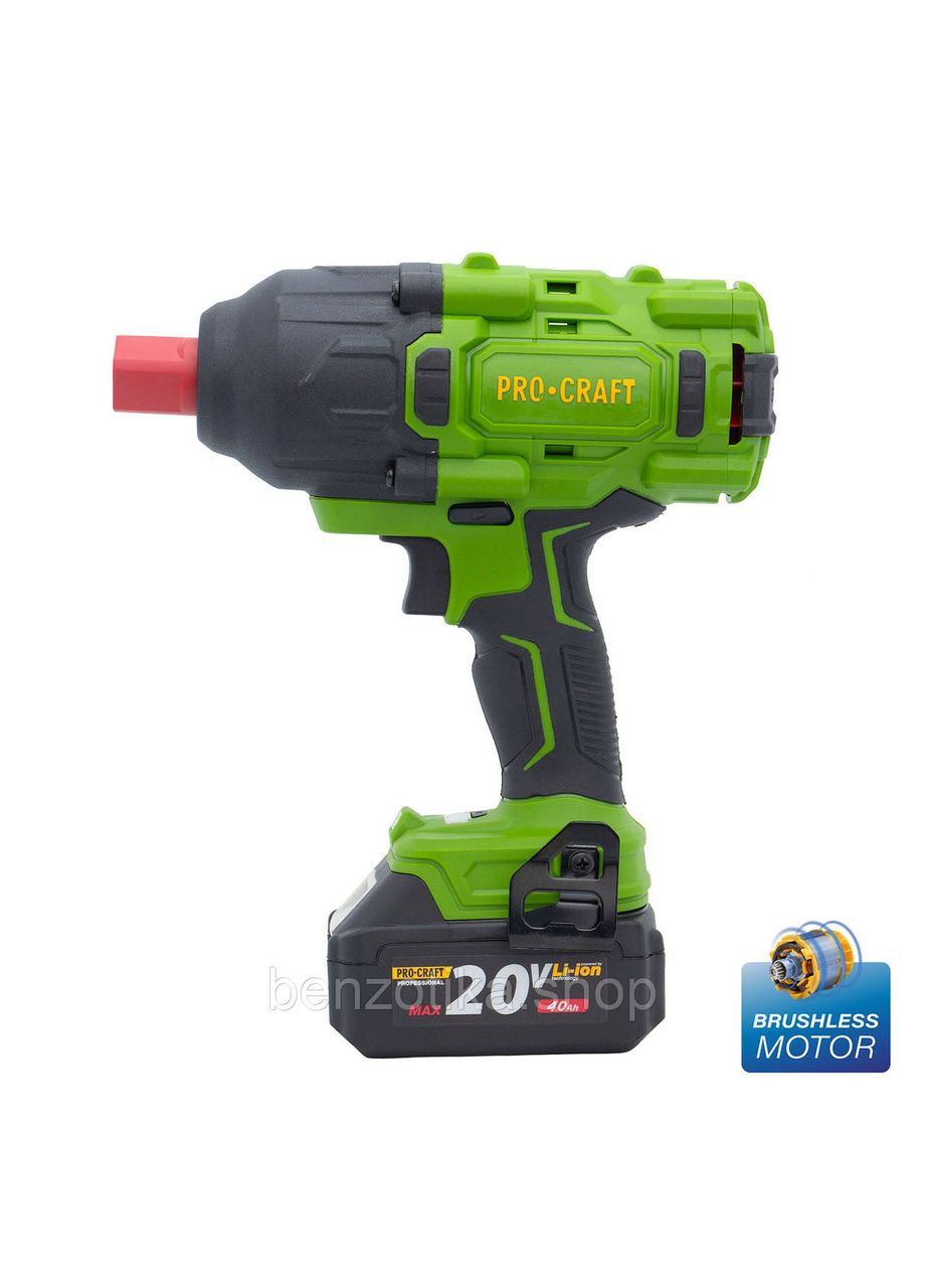 Акумуляторний гайковерт PWA82 Кейс (з 1 АКБ та ЗП) ProCraft (338593633)