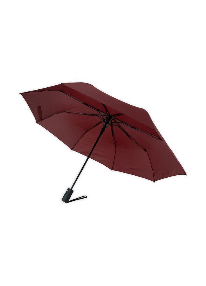 Зонтик полуавтомат темнобордовый 8 спиц 95 см -1175 No Brand (272149565)