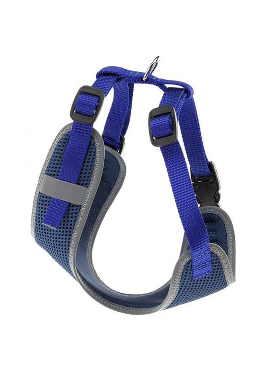 Шлея для собак та котов Nikita Fashion P S cиняя A: 24-31 см B: 30-41 см 1.5 см 75468725 Ferplast (269341627)