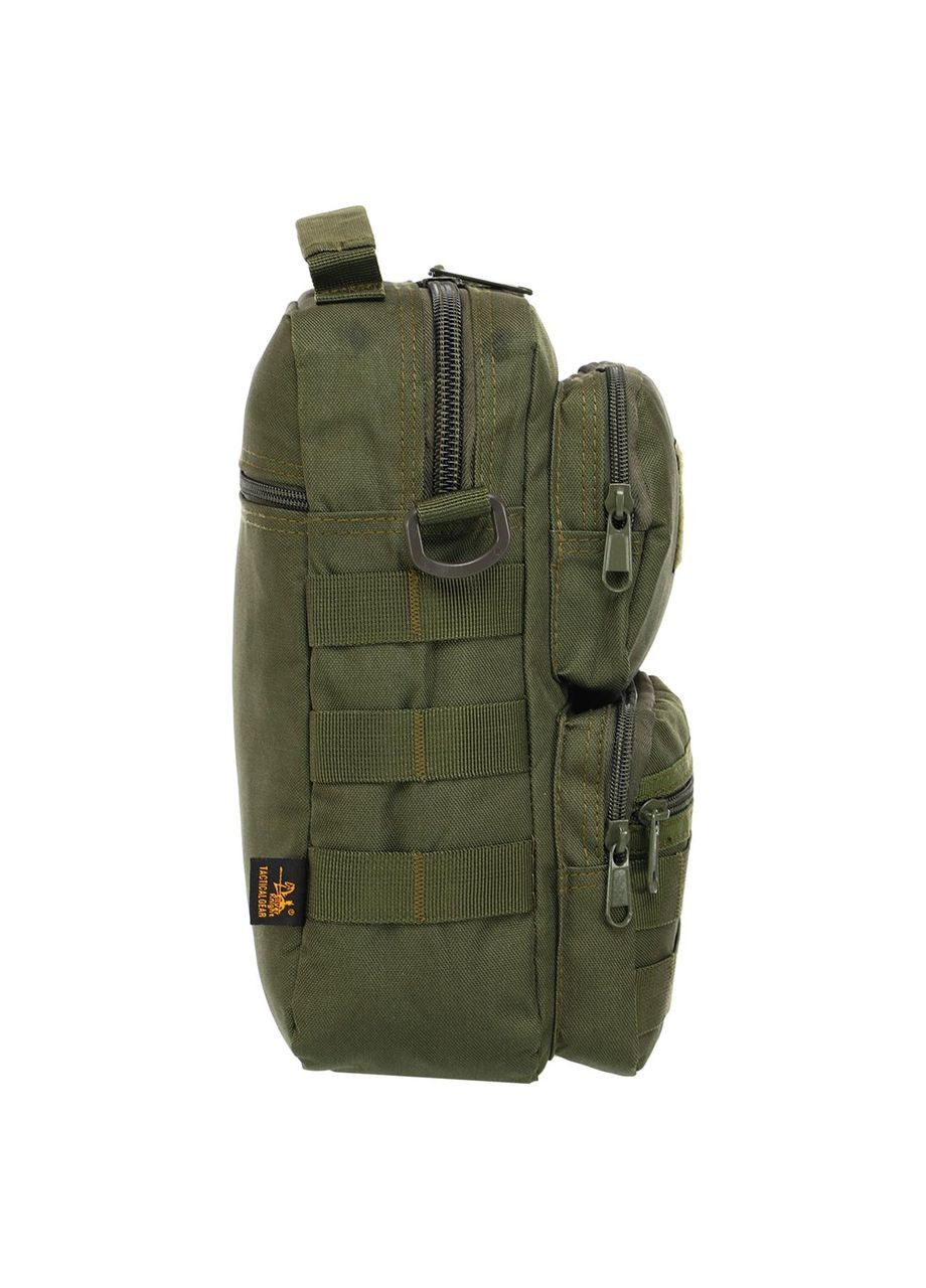 Сумка тактичная многоцелевая через плечо SILVER Pro (нейлон, оксфорд 900D, р-р 29х19х8см, 4л, SILVER KNIGHT (361437413)