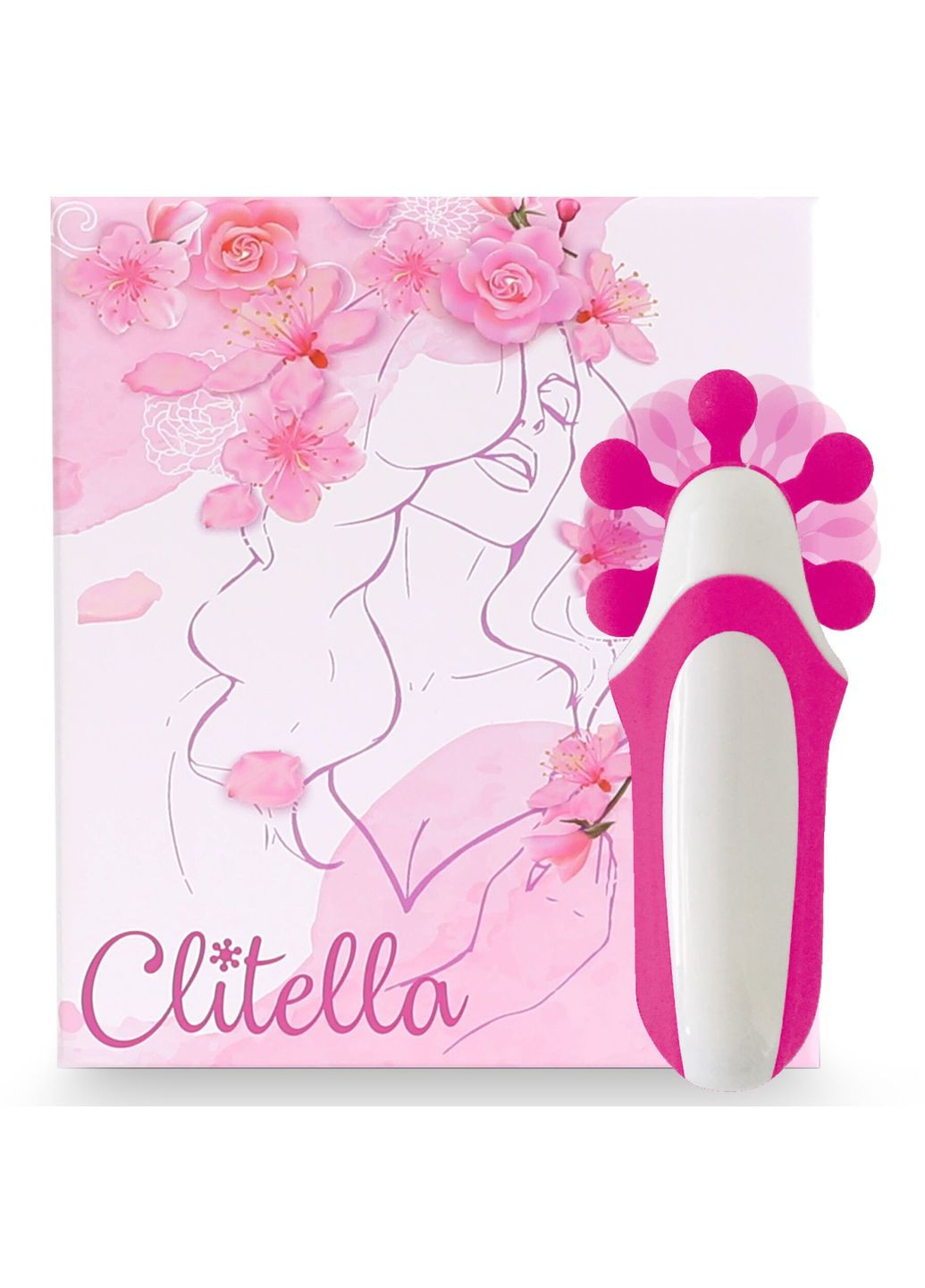 Стимулятор з імітацією оральних ласк Clitella Oral Clitoral Stimulator Pink FeelzToys (297587862)