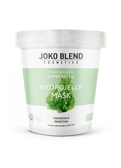 Маска гидрогелевая для лица Super Green Hydrojelly Mask 200g (816922-57488) Joko Blend (368639029)