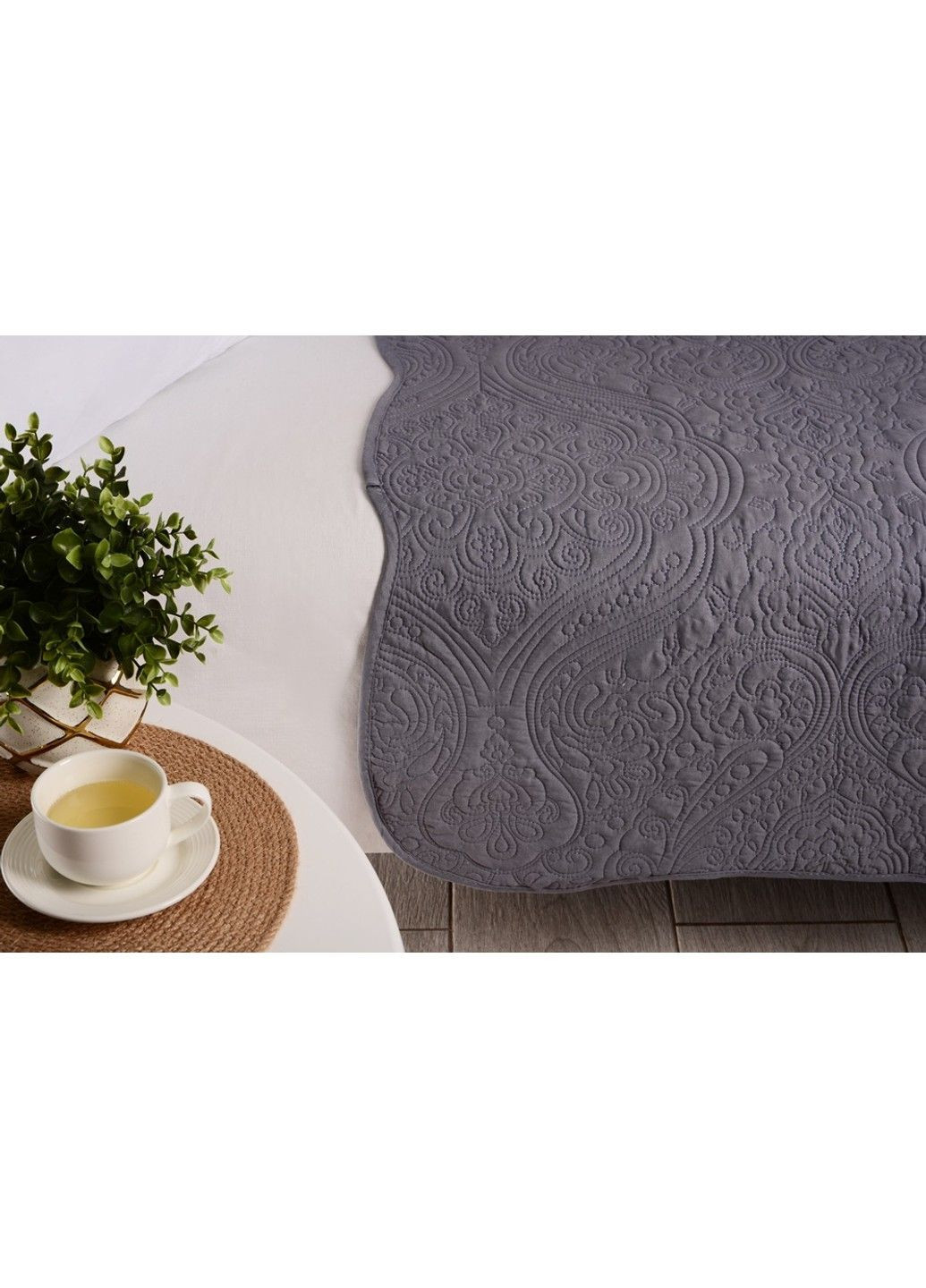 Текстиль для дому Покривало 220*240 см Venzel Gray Soho (365276726)