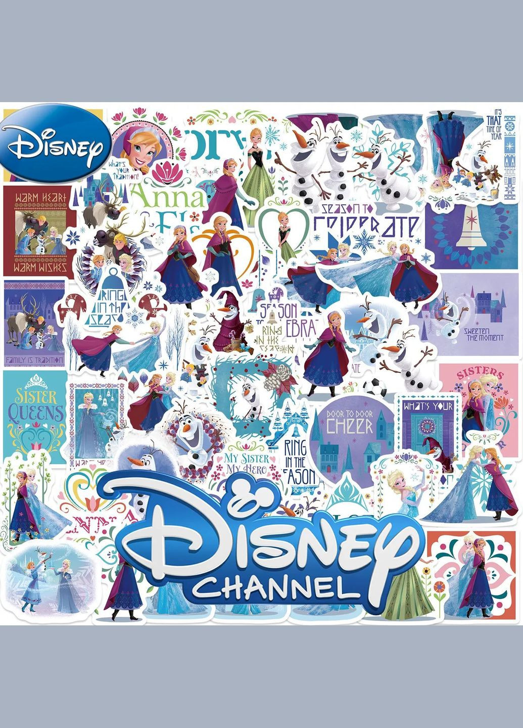 Набір вінілових наклейок Disney Холодне серце WTD-047 No Brand (359447611)