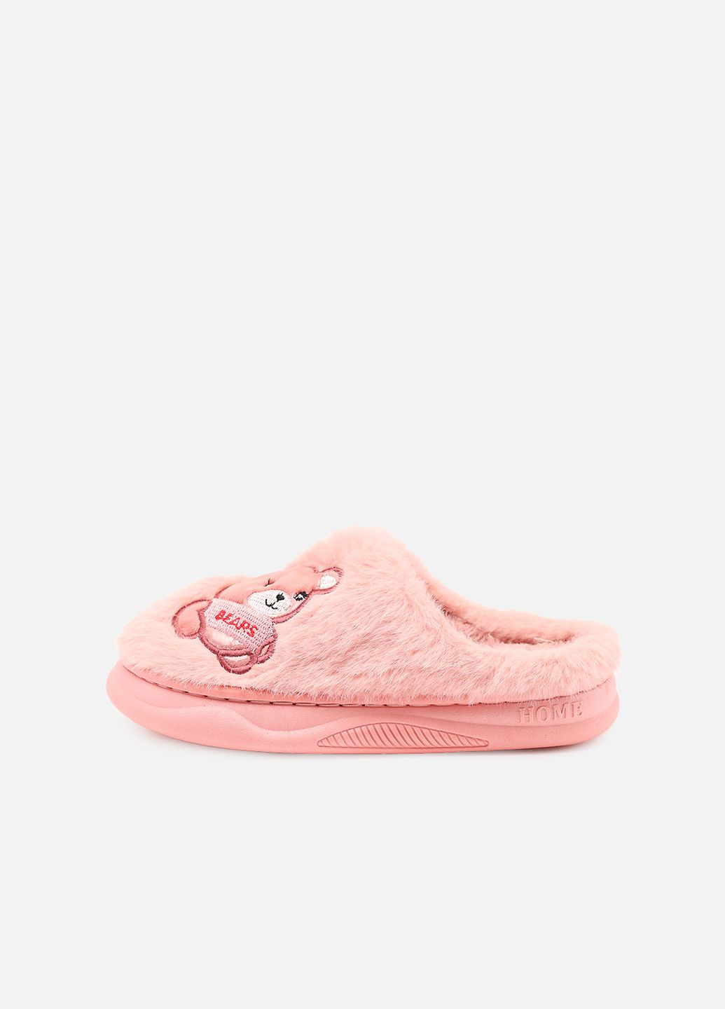 Капці домашні для дівчинки колір пудровий ЦБ-00276359 Yuki (337706149)