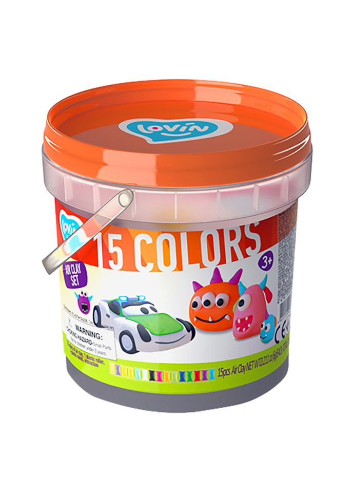 Набір для ліплення з повітряним пластиліном Компанія монстрів ТМ 70146 Lovin (334154412)