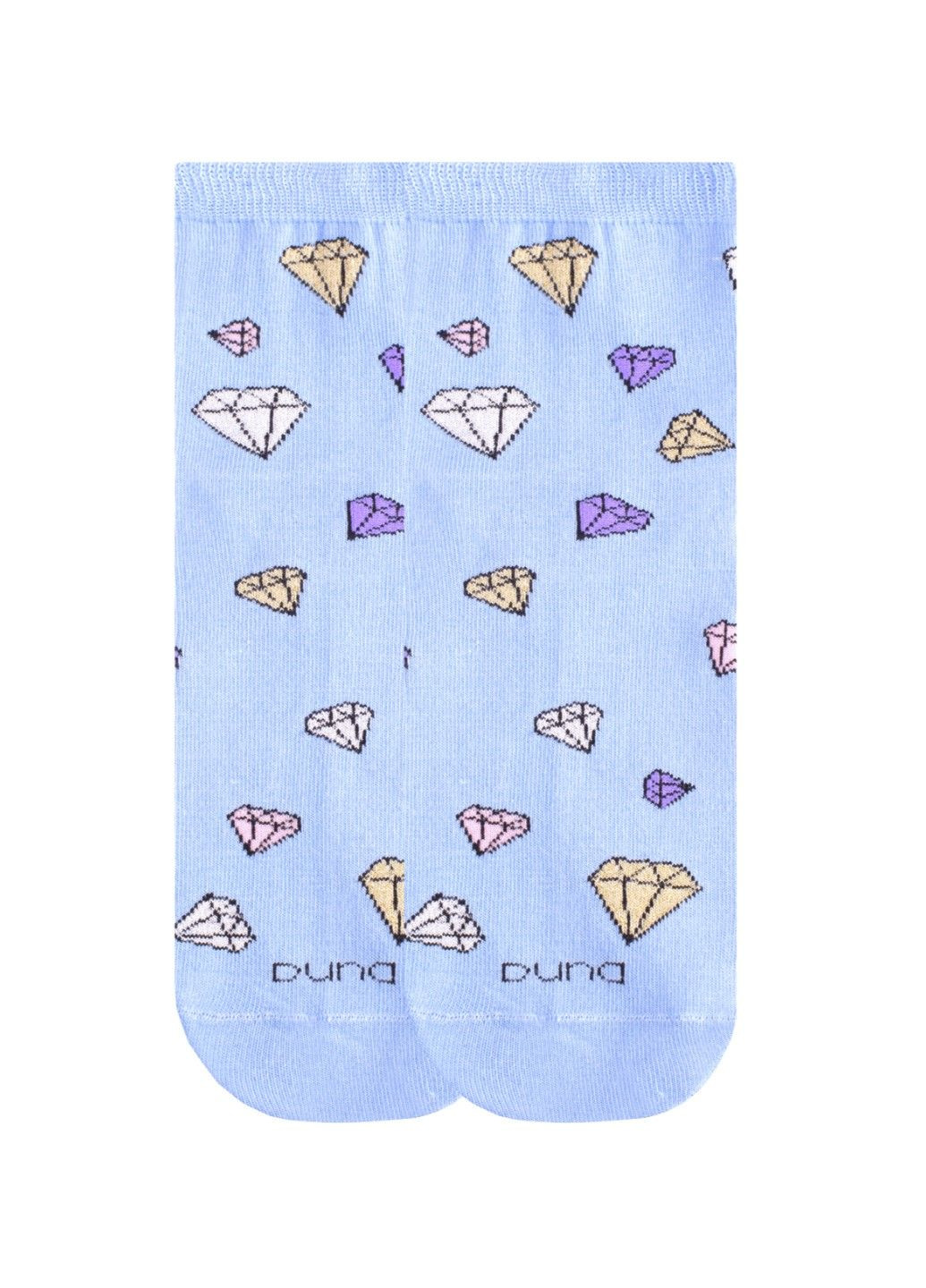 Блакитні шкарпетки жіночі Duna (264216735)