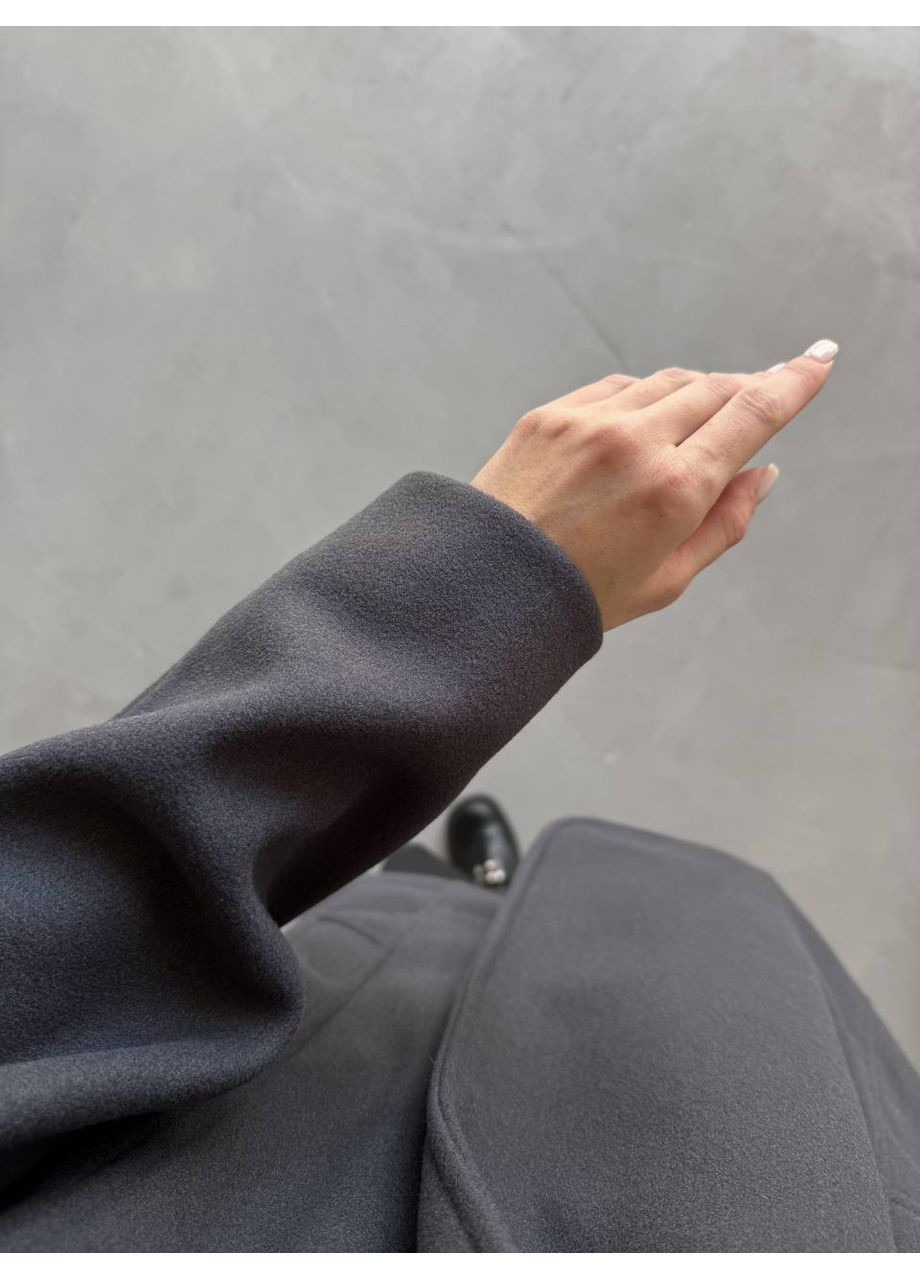 Утепленне пальто-піджак оверсайз крою. No Brand (366431330)