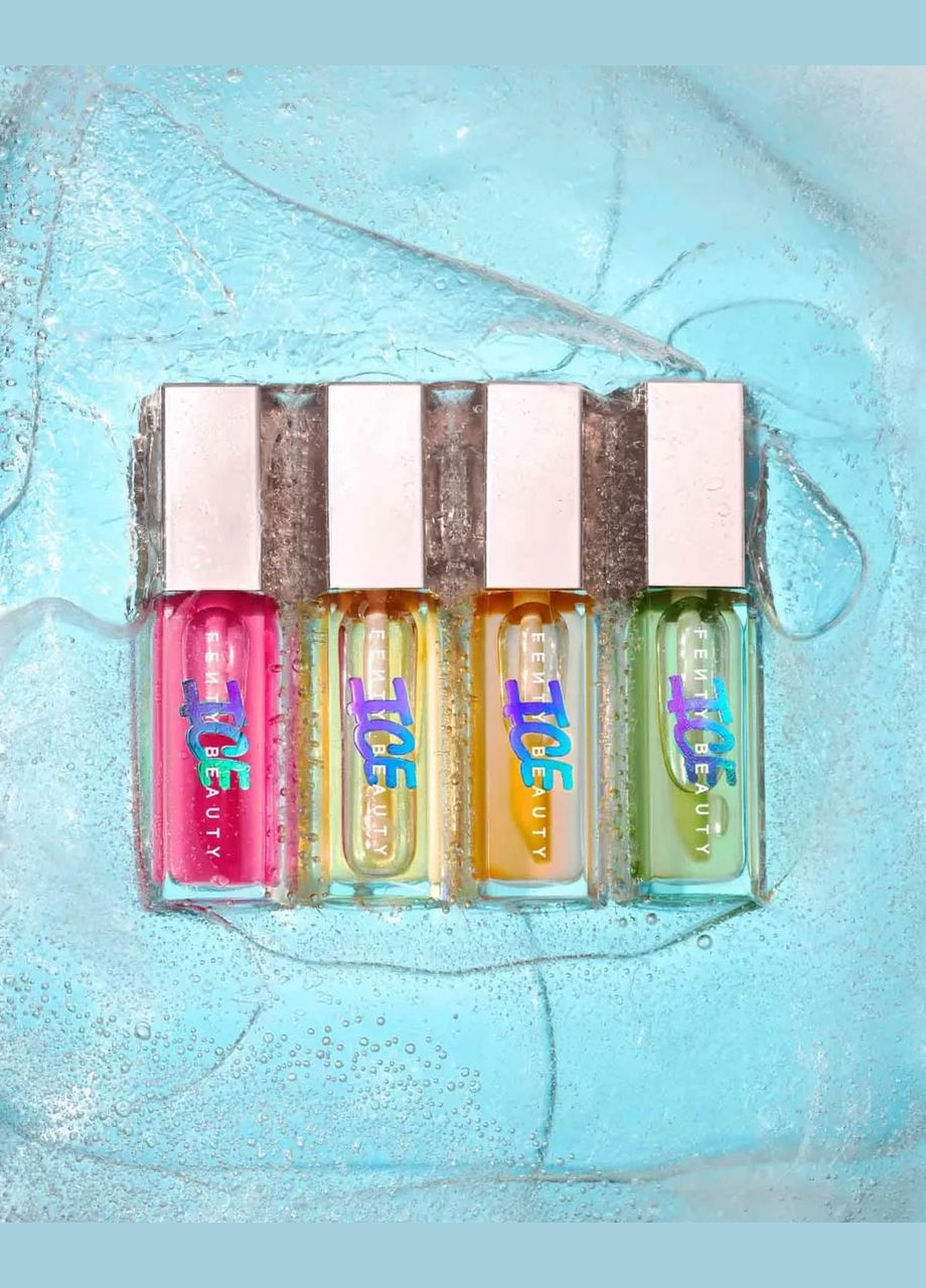 Блиск для губ люмінайзер "Ice'd Pineapple" Gloss Bomb Ice Cooling Lip Luminizer Fenty Beauty (351385244)