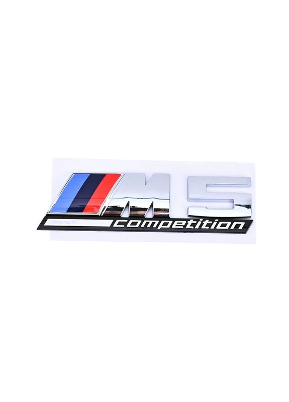 Емблема напис M5 competition для хром пластик (на скотчі) BMW (369611238)