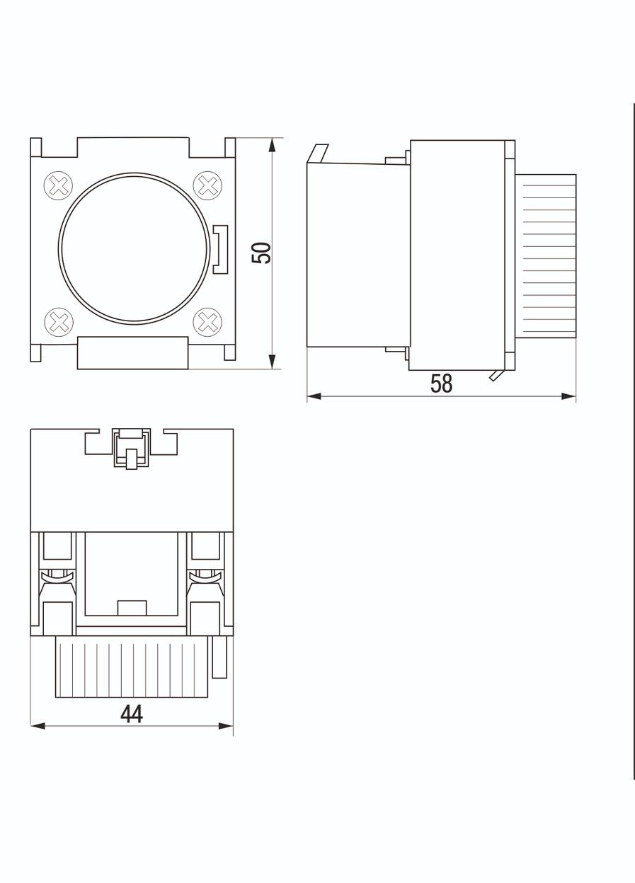 Приставка ПВИ-12 задержка на включение 10-180сек 1NO+1NC (1НВ+1НЗ), KPV10-11-2 УЕК (336905851)