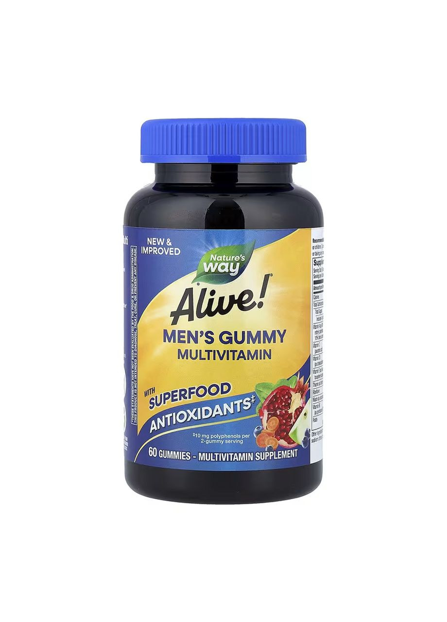 Men's Multivitamin - 60 gummies Nature's Way (369397952)